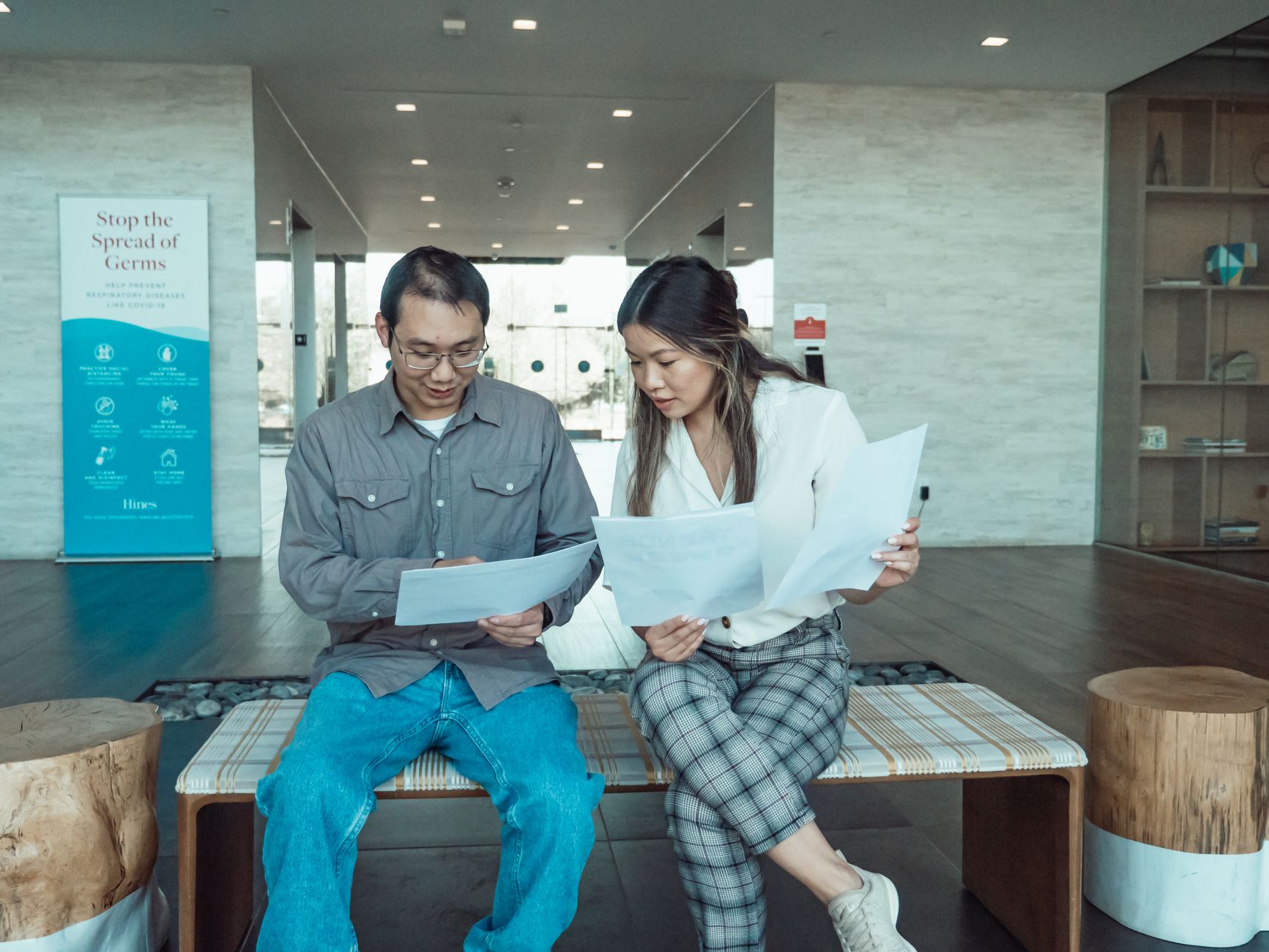 Students weighing different study major options with a New Zealand university background.